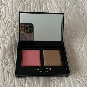 Jaclyn cosmetics bronze and blushing duo